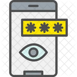 Hide Password Icons - Free Download in SVG, PNG