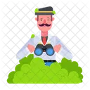 Hiding Spy Hiding Detective Hiding Bush アイコン