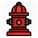 Fogo Bombeiro Hidrante Icon