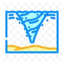 Remolino Giratorio Agua Icono