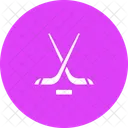 Hielo Hockey Disco Icon