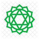 Anahata Coeur Chakra Icône