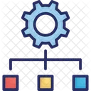 Hierarchical network  Icon