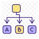 Hierarchical structure  Icon