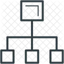 Hierarchie Hierarchique Structure Icône