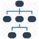 Organigramme Hierarchie Navigation Icône