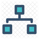 Struktur Organisation Diagramm Symbol