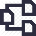 Hierarchie Structure Reseau Icône