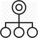 Hierarchie Hierarchique Structure Icône