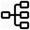 Hierarchie Diagramm Hierarchische Struktur Symbol