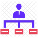 Hierarchie Management Plan Symbol