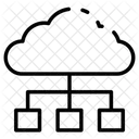 Hierarchie Verbindung Gruppe Symbol