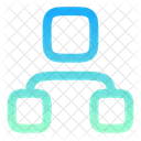 Hierarchie-Quadrat  Symbol