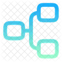 Hierarchie-Quadrat  Symbol