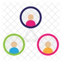 Diagramme Organisation Structure Icône