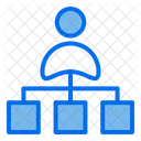 Hierarchy Management Structure Icon