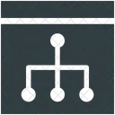 Hierarchy Share Network Icon