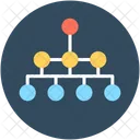 Hierarchy Sitemap Networking Icon
