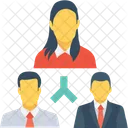 Hierarchy Team Company Icon