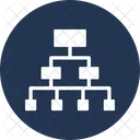 Hierarchy Networking Organization Icon