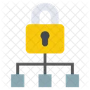 Hierarchy Structure Lock Icon