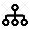 Hierarchy Flowchart Workflow Icon