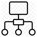 Hierarchy Flowchart Workflow Icon