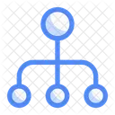 Hierarchy Network Structure Icon