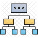 Diagram Hierarchy Plan Icon