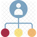 Hierarquia da equipe  Ícone