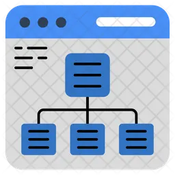 Hierarquia da web  Ícone