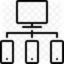 Hierarquia De Dispositivos Dispositivo Monitor Ícone