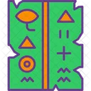 Hieroglyph Egyptian Writing Icon