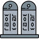 Hieroglyphe Antike Schrift Agyptische Icon