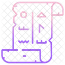 Hieroglyphe Kartusche Antike Symbol