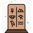 Hieroglyphen Agyptisch Antike Symbol