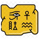 Hieroglyphs Egyptian Ancient Icon