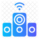 Hifi Music Audio Box Icon