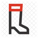 High Boot Shoes Footwear Icon
