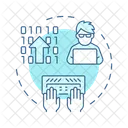 High Code Rpa Coding Icon