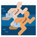High Competition Market Economy Businessman Icon