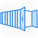 High Cube Container Container Forklift Icon