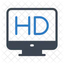 Hd Highdefinition Display Icon