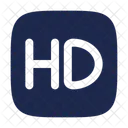High Definition Hd Video Icon