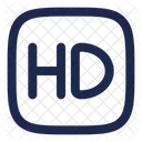 High Definition Hd Video Icon