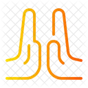High Five Vertrauen Freundschaft Symbol