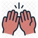 High Five Feier Hand Symbol