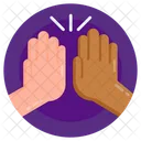 Gimme Five High Five Greet Icon