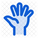 Five Fingers High Five Icon