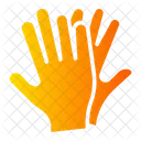 High Five Relationship Greeting Icon